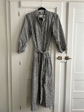 The Great Venetian Floral Print Dress